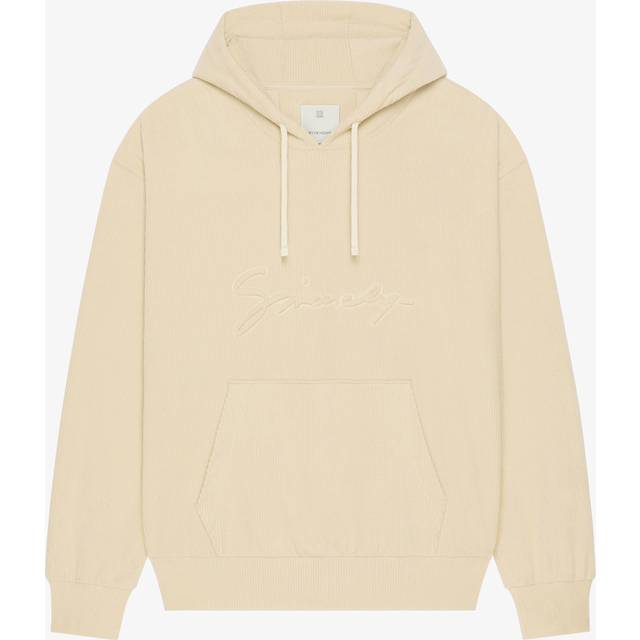 Givenchy Men's Hooded Sweatshirt in Panna | Size Large | BMJ0LA316B Color 267 (L)