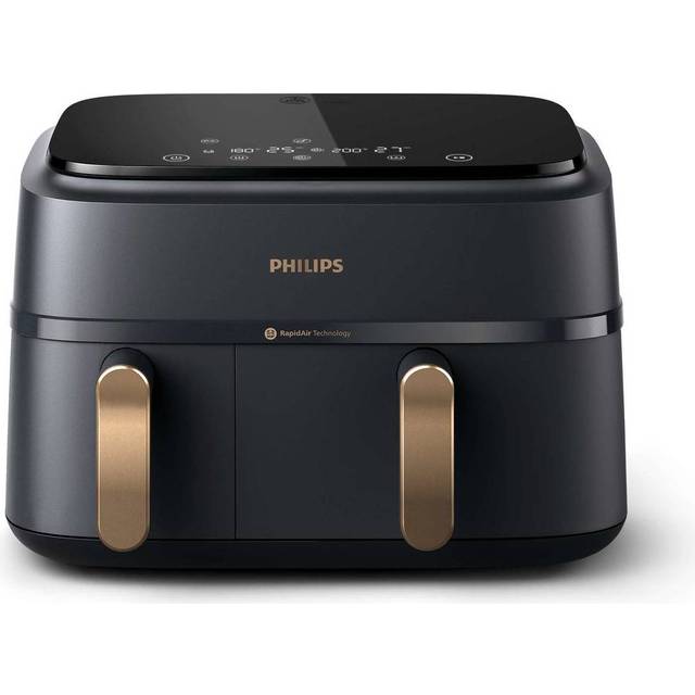 Philips Home NA352/04 Varmluftsfritös 9 l 2750 W BPA-fri, Non-stick-beläggning Svart