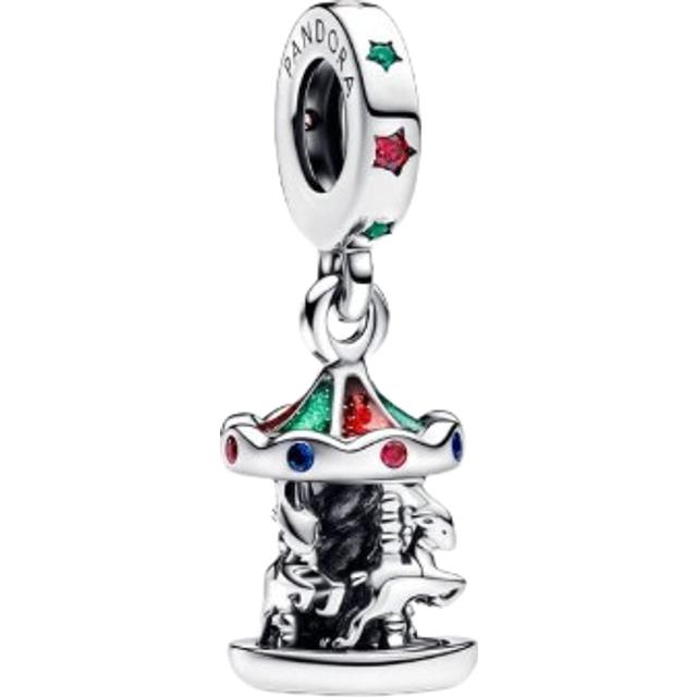 Pandora Pendants & Charms - Drehendes Karussell Charm-Anhänger - silver - Pendants & Charms for ladies - unisize