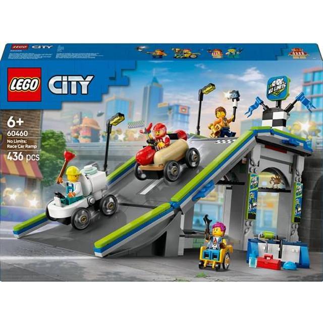 LEGO City No Limits: Race Car Ramp Track Toy Playset 60460