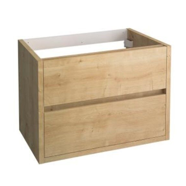 Tvättstälsskåp Allibert Sense Arlington Ek 80Cm