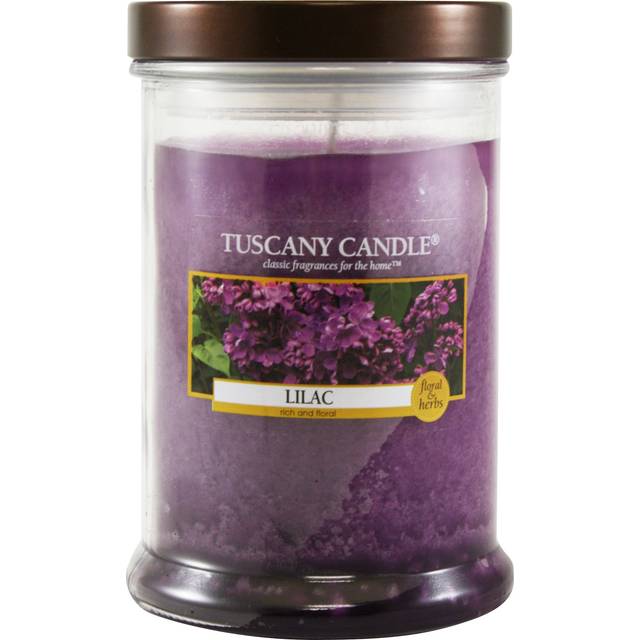 Tuscany Candle Lilac Blossom Long-Lasting Scented Jar Candle (18 oz)