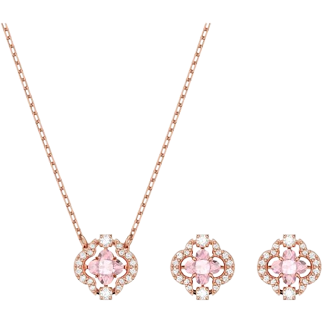 Swarovski Schmuck-Set Una Sparkling Dc 5516488 - roségold