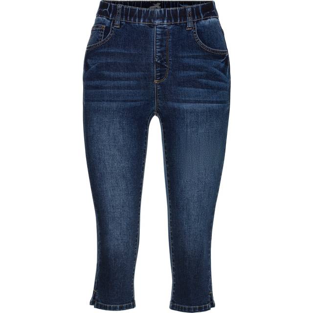 Arizona Slim Fit Capri Jeans - Dark Blue