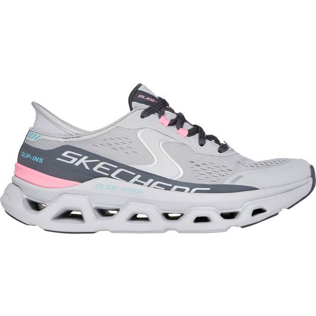 Skechers Dam Glide-Step Altus Sneaker, Grått, 38.5 EU