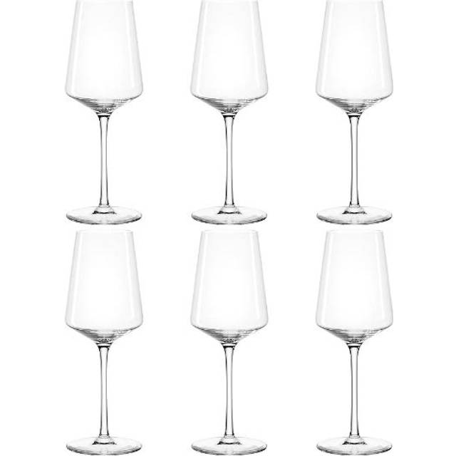 LEONARDO HOME PUCCINI Set med 6 remglas, glas, transparent, 6 cm, 6