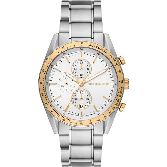 MK Oversized Accelerator Two-Tone Watch - Silver - Michael Kors
