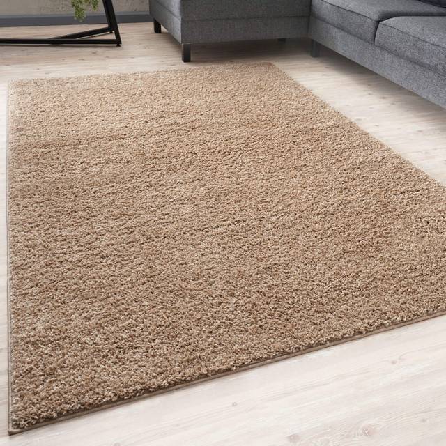 Myshaggy Collection Rugs Solid Design in Beige (Rectangle 160 x 230cm)