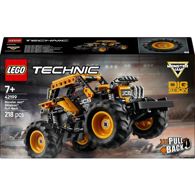 LEGO Technic Monster Jam DIGatron Pull-Back Truck Toy 42199