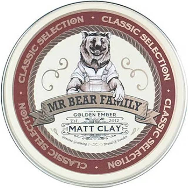 Mr Bear Family Golden Ember Matt Clay 100 g