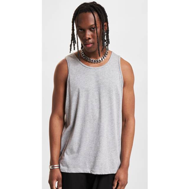 Build Your Brand Basic Tank Heather Grey 5XL