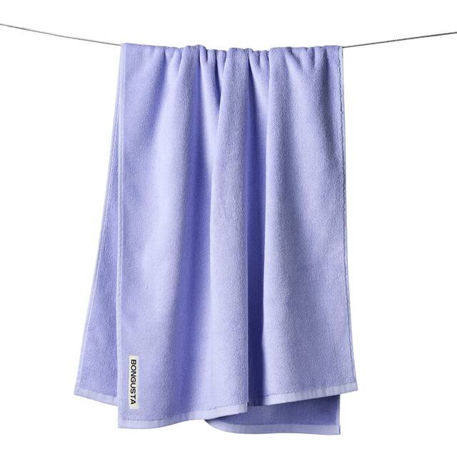 Bongusta - Naram Towels / Solid - Handduk - Lavender Blue - 70 x 140 cm