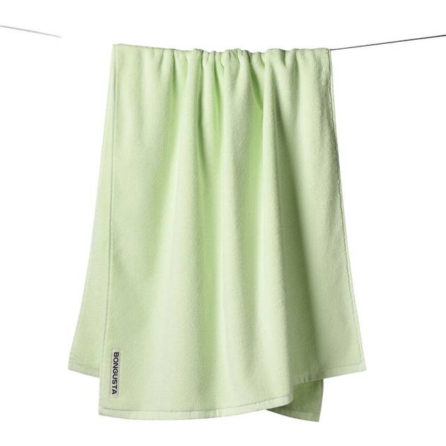 Bongusta - Naram Towels / Solid - Handduk - Lemon Sorbet - 70 x 140 cm