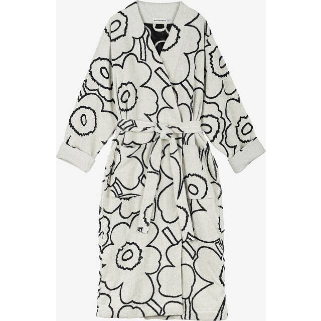 Marimekko - Piirto Unikko badrock small vit/svart