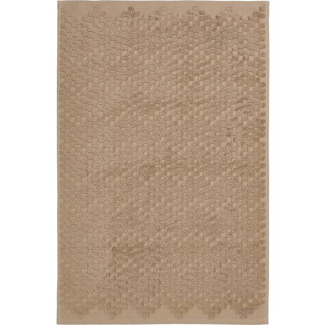 FJÄLLKATTFOT badrumsmatta, beige, 50x80 cm
