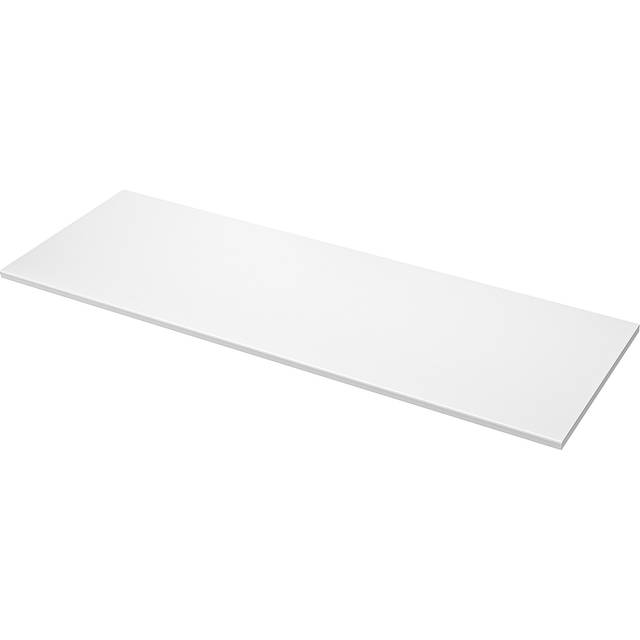 HEMTRÄSK bänkskiva, vit/laminat, 206x63.5 cm