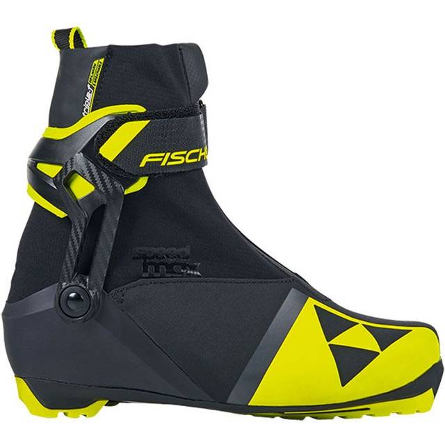 Fischer Speedmax Junior Skate Längdpjäxor Black/Yellow, EU 40 (EU 40)