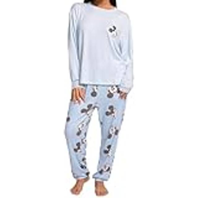 Mickey Mouse Womens Pyjamas - Blue - L