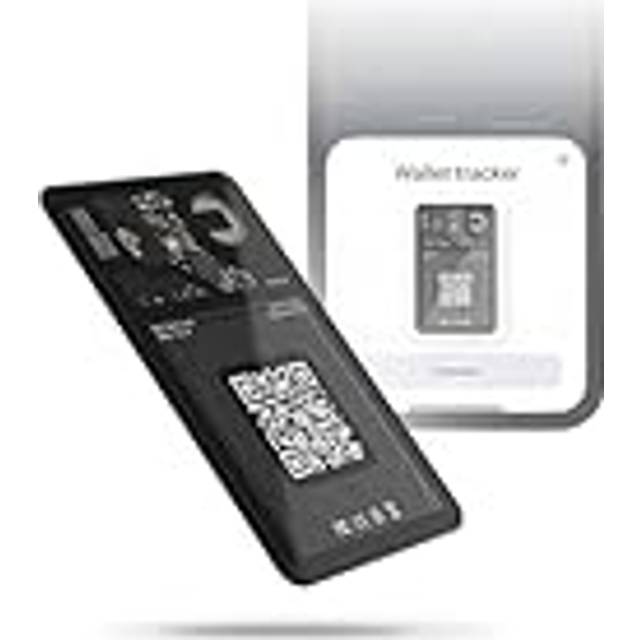 Rolling Square AirCard Bluetooth-spårare, NFC-visitkort och QR-kod, kompatibel med ljudsignal-app, ultratunn 2,2 mm, batteritid 2,5 år
