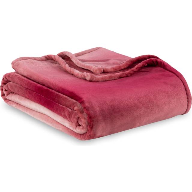 Berkshire BlanketClassic Heavyweight Soft Printed VelvetLoft Plush Warm Blanket  Twin Size Soft Fuzzy Blanket for Couch Sofa Be