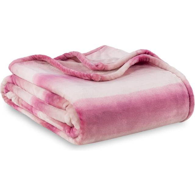 Berkshire BlanketClassic Heavyweight Soft Printed VelvetLoft Plush Warm Blanket  Twin Size Soft Fuzzy Blanket for Couch Sofa Be