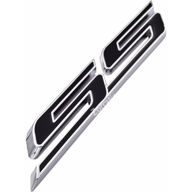 "5"""" SS Emblem Badge Plate Decal Self Adhesive for Chevy Impala Cobalt"