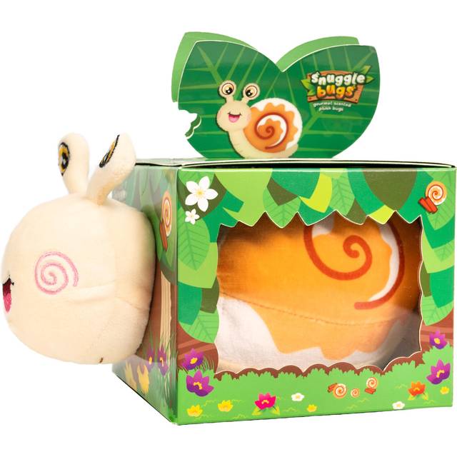 Scentco Snuggle Bugs (Snail)- Cinnamon Roll Scented Plush Toy - Gifts for Kids  Gift Guide  Aromatherapy