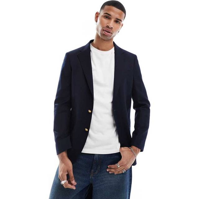 Polo Ralph Lauren Wool Garbadine Sportcoat Navy