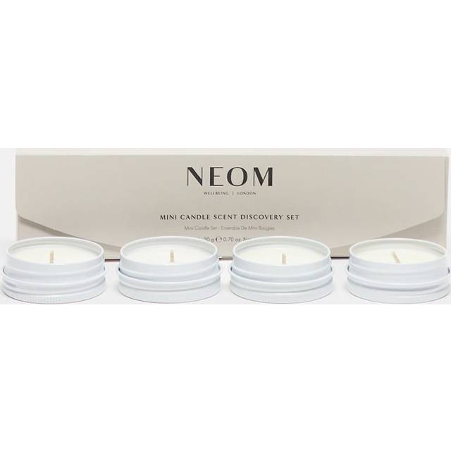 NEOM Wellbeing Mini Candle Scent Discovery Set
