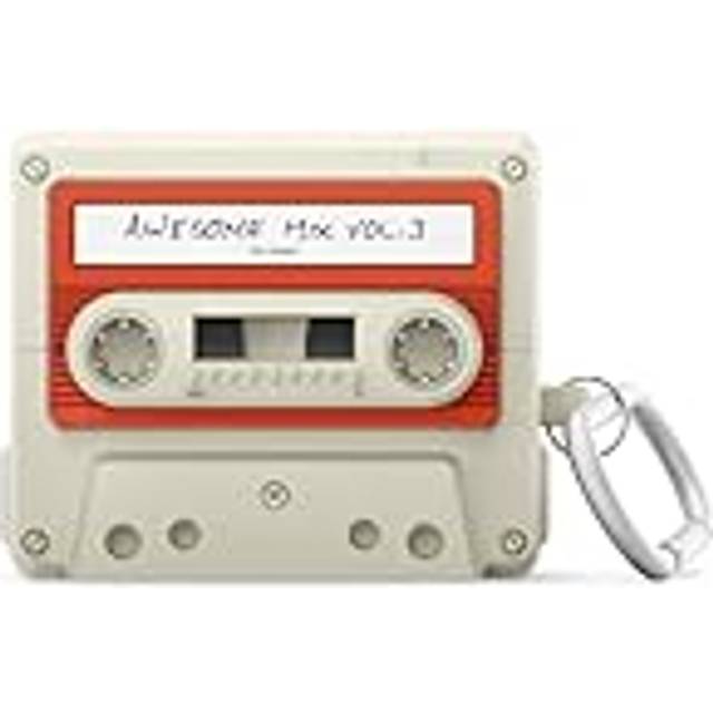 Galaxy Buds3 Pro Buds 3 Compatible Case Shockproof Soft Silicone Cover Cassette Tape Design Buds 3 Galaxy Buds 3Pro Galaxy Buds 3 CASETTE TAPE HANG