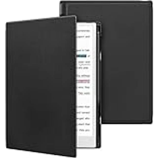 Case for Remarkable Paper Pro 11.8Inch 2024, Lightweight Hard Back Shell Protective Book Folio Cover with Pen Holder for Remarkable Paper Pro Color