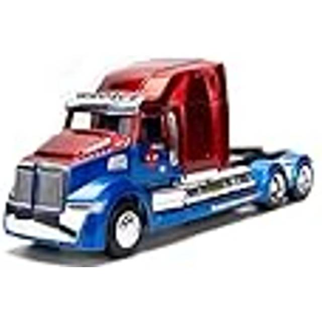 Jada 35408 Western Star 57X Truck Tractor Spider-Man Blue & Red Metallic Hollywood Rides Series 1-24 Scale Diecast Model
