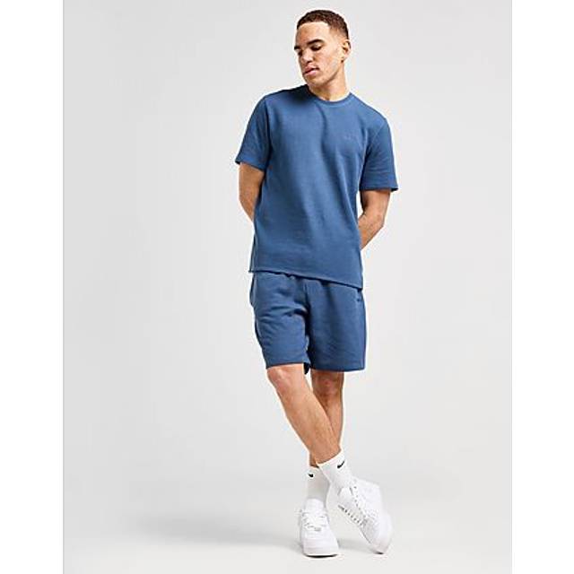 BOSS Regular Fit Waffle Loungewear T-shirt -blue, Medium Blue, Size S, Men