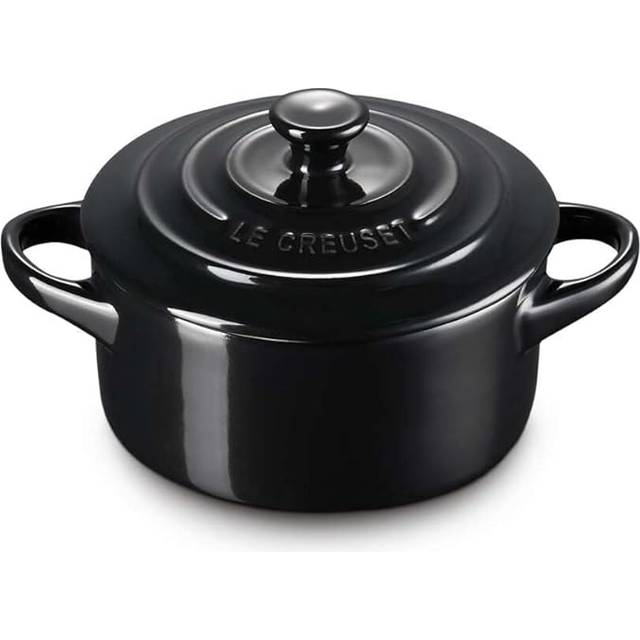 Le Creuset Le Creuset mini casserole 10 cm Black