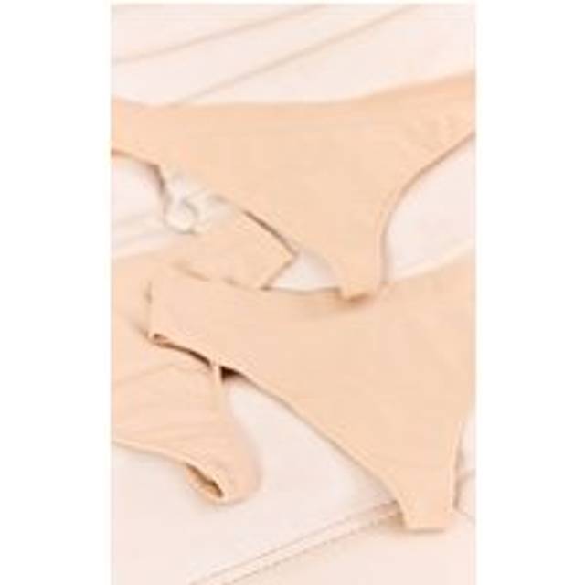 Nude Pack of 3 Seamless Thong, Pink