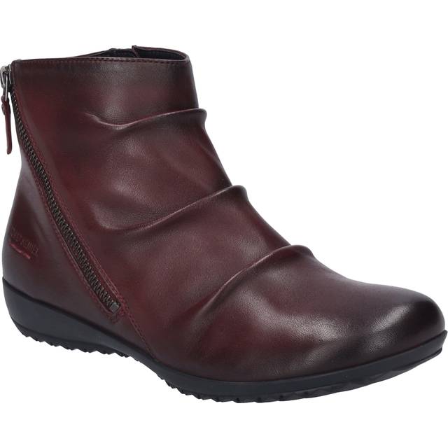 Josef Seibel Naly 61 Womens Ankle Boots Colour: Bordeaux, Size: 8 / 42