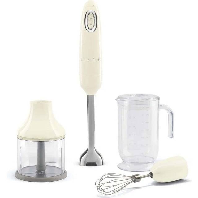 Smeg - HBF03 Hand Blender Set - creme/lackiert/HxØ 41,4x6,5cm - cream (41.4 x 6.5 x 6.5cm)