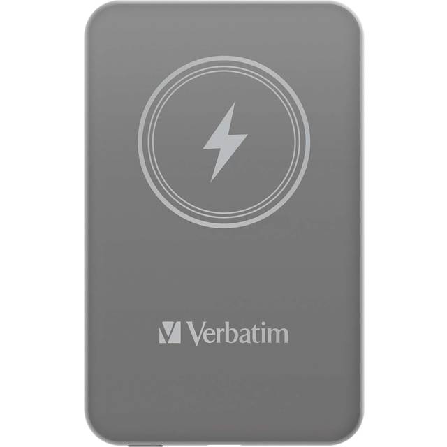 Verbatim - Charge ´n´ Go Magnetic Wireless Power Bank 5000