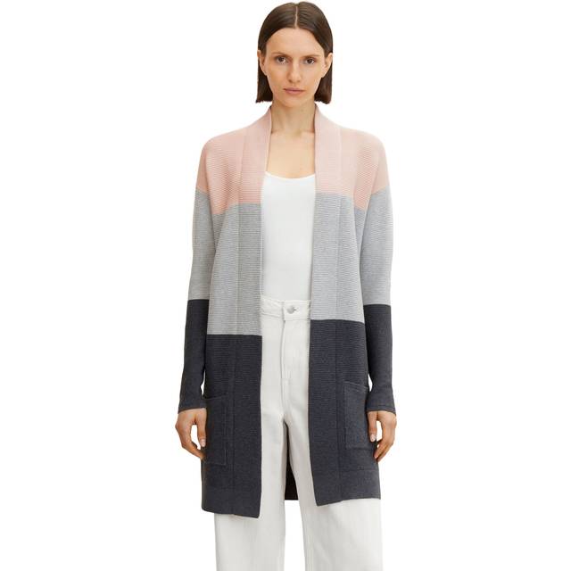 Tom Tailor Colour Block Cardigan - Multi