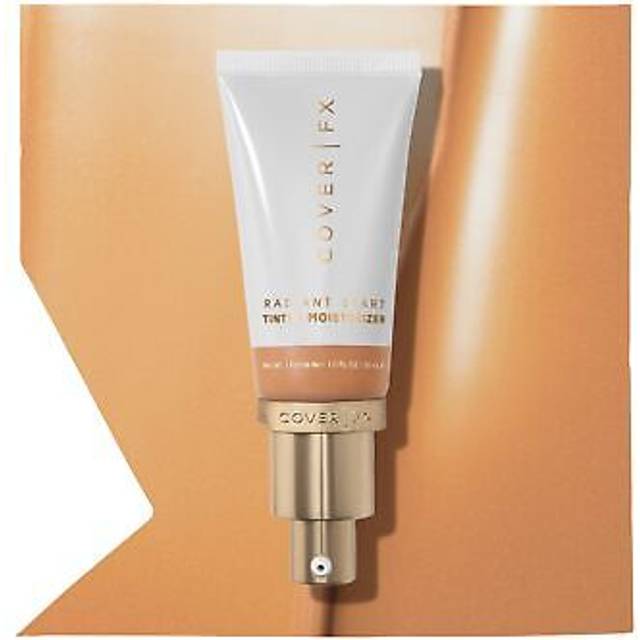 Cover FX Radiant Start Tinted Moisturizer Luminous Finish | Suitable For all Skin Types| Moisturizing Makeup| Light Coverage | 4- Light-Medium with Ne