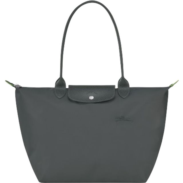 Longchamp Le Pliage Green Recycled Canvas Large Tote Bag