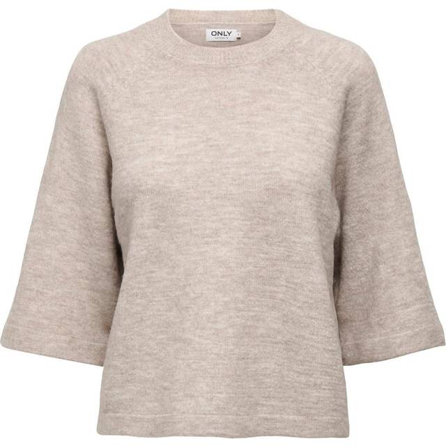 Women's 3/4 sweater Only Simoni - Blanc