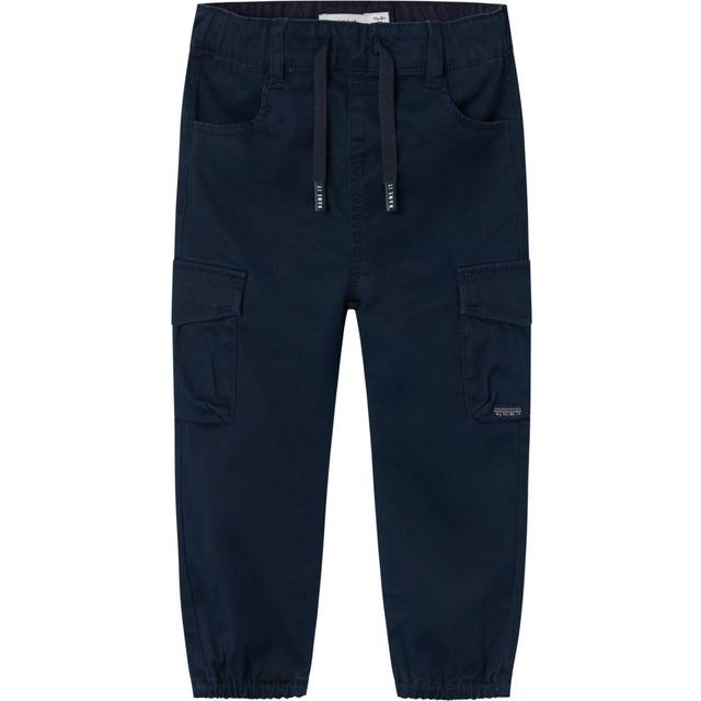 Name It Cargo byxor - NmmBen - Marinblå Blazer - Name It - 4 år (104) - Byxor - Bomull