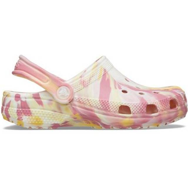 Crocs Multi Classic Marble Clog Girls Youth Sandals