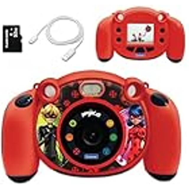 HD digital camera with SD card Lexibook Starcam® Miraculous - Rouge - One size