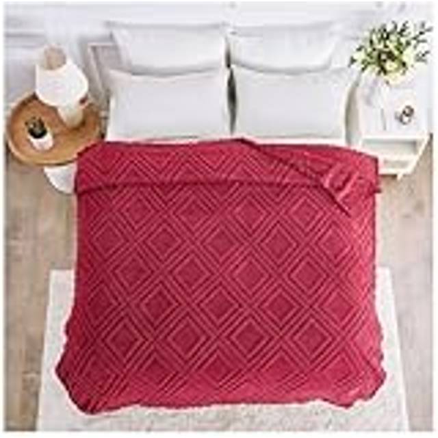 Standard Throw Blanket - White (180 cm L x 130 cm W)