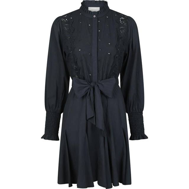 Neo Noir Salasta Emb Dress Dam Korta Klänningar Stl. 34 - Från Magasin - Navy (34)