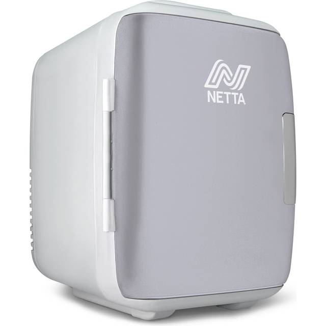 NETTA 5L Mini Fridge - For Bedroom, Skincare, Office with Cooling And Warming Function - Grey (27.3cm H X 26cm W X 18.4cm D)