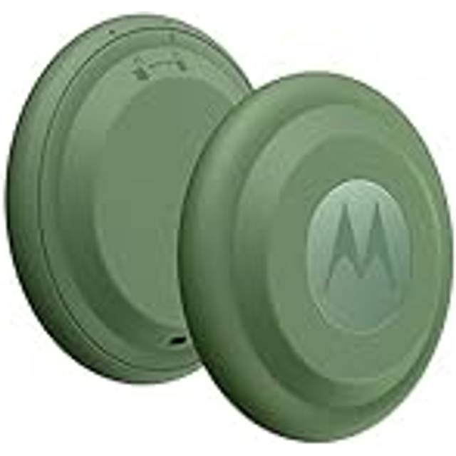 Motorola Moto Tag – Smart Tracker, 1-pack (Android 9+ kompatibel, Bluetooth 5.4, IP67 vattenskydd, USB-C, ultrabredband, finnare för nycklar, bagage UVM), jade grön