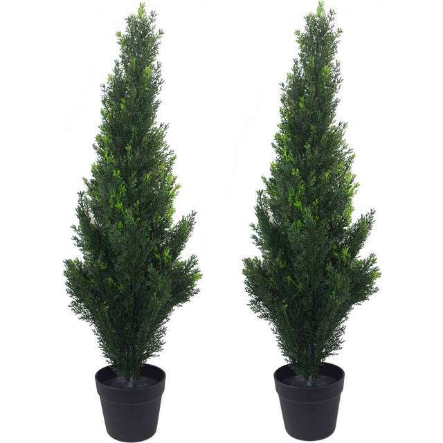 55cm Dark Green Artificial Schefflera Arboricola Plant